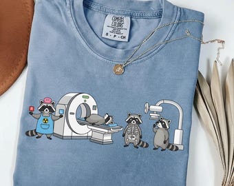 Grappig Rad Tech wasbeershirt, cadeau student radiologie, vintage Wash Xray T-shirt.