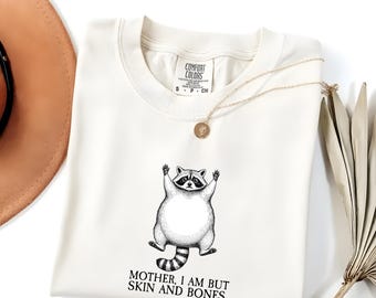 ドラマチックなアライグマのミームTシャツ、面白いアライグマのギフト、ヴィンテージウォッシュグラフィックTシャツ。