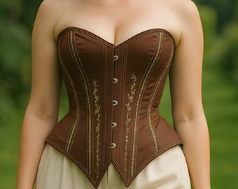 Victorian Corset Sewing Pattern | Beginner-Friendly Historical Design (Digital Download)