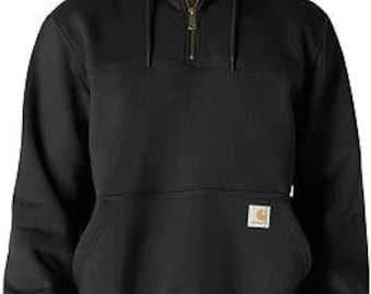 New Carhartt mens Rain Defender Loose Fit Heavyweight Quarter-zip Sweatshirt