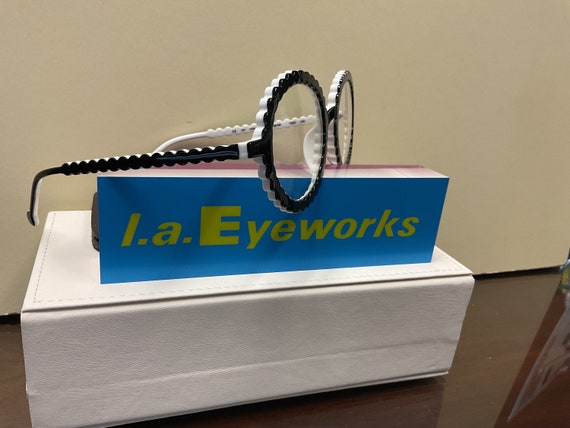 l.a. Eyeworks Retro, Two-Tone Spectacles - image 2