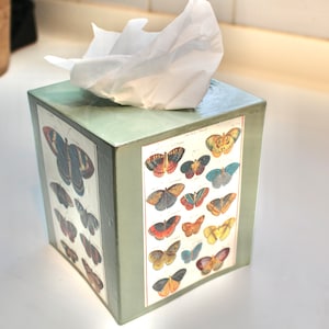 Butterflies Tissue Box Cover