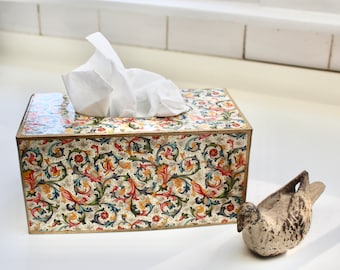 Italian Florentine Decoupage Family-size Tissue Box Cover