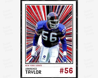 80年代 NFLニューヨーク ジャイアンツ 56 ローレンステイラー Lawrence