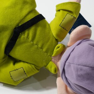 Disney Toy Green NWT VTG Dopey Snow White Seven Dwarfs image 4