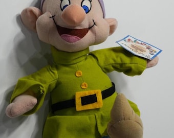 Disney Toy Green NWT VTG Dopey Biancaneve Sette Nani