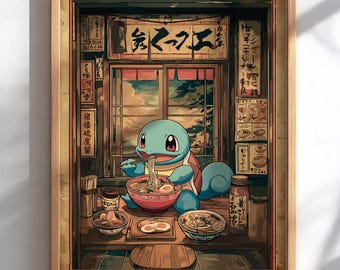 ドラパルトポスター – ポケモン風ウォールアートプリント - Etsy 日本