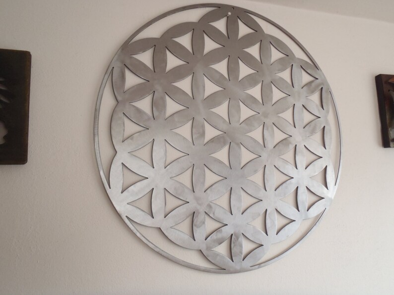 Blume Des Lebens Auf Wand Malen