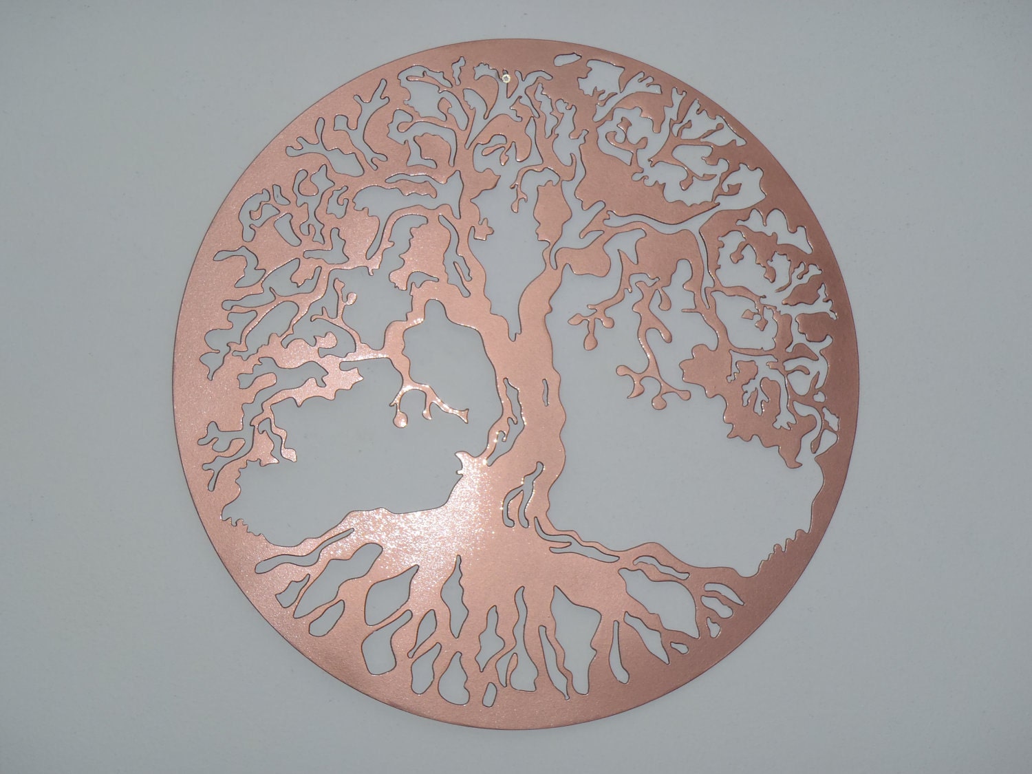 Tree Of Life Wall decor Metal Art Copper look Etsy