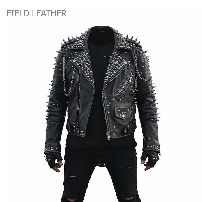 Steampunk Gothic Trekkoord Jas PU Tailcoat Punk Lederen Rock Jacket