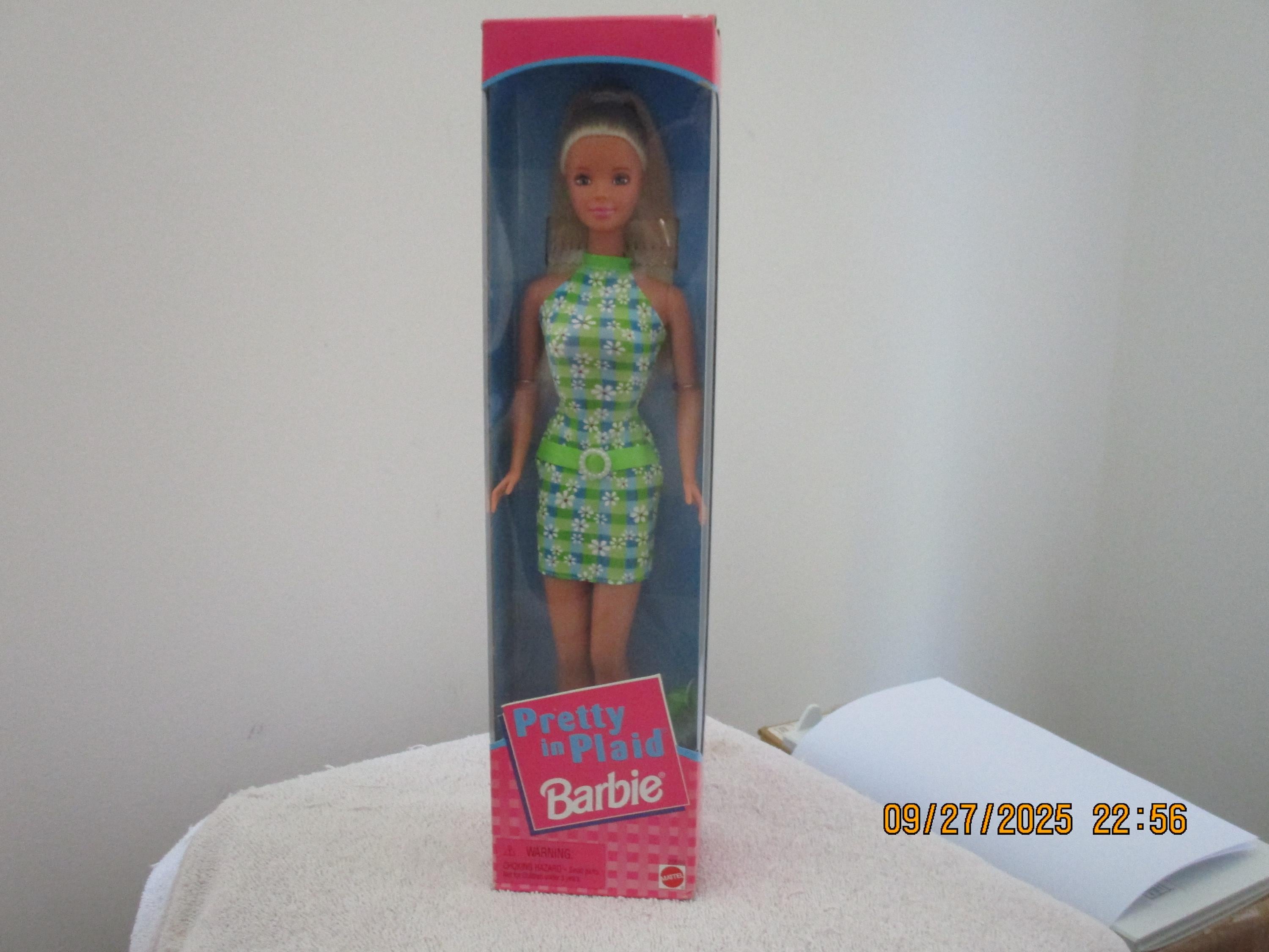 Vintage, Barbie, Pretty in Plaid, 1998 - Etsy