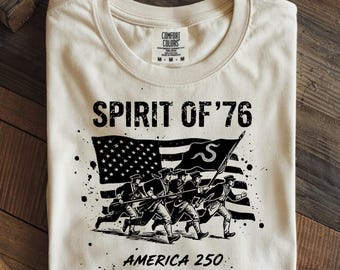 1776 2026 Shirt Spirit of 76 America 250 Unstoppable – 4th of July Tee, 250th Anniversary Shirt, Gift for Men and Women