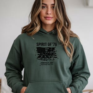 Bold Unstoppable Since 1776 text printed below an America 250 graphic