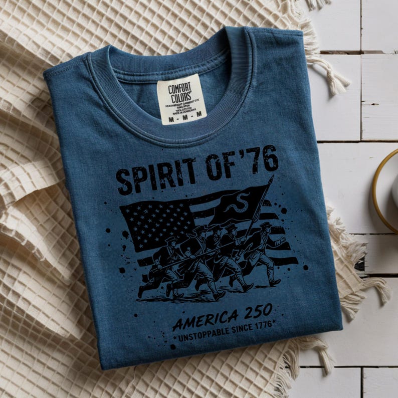 Casual patriotic wear for history buffs celebrating 1776 to 2026.