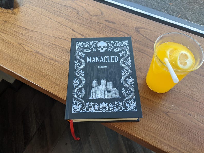 Manacled Book Complete Novel Hardcover Book With Illustration