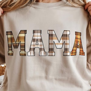 Cute Fall Mama PNG | Modern Autumn Vibes | Simple Mom Design | Fall Season Digital File | Trendy Mama Graphics