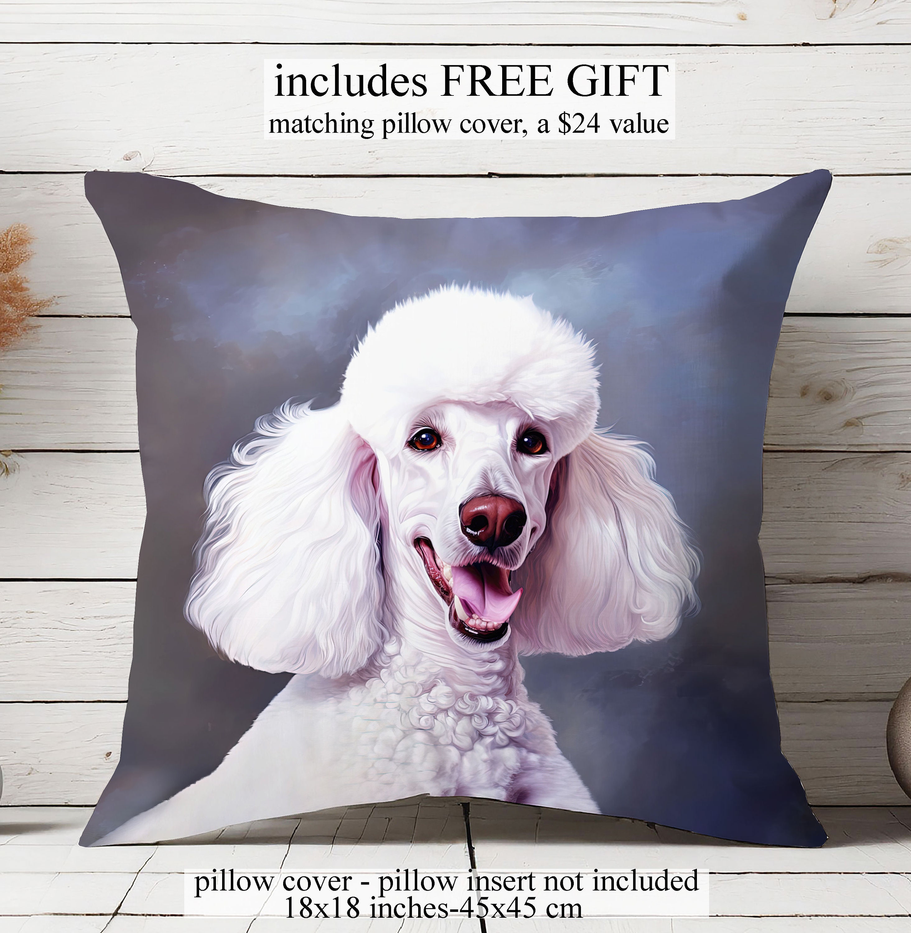 Standard Poodle Bedding Set Duvet Set Comforter Set or Quilt Set White Standard Poodle Decor Gift for Poodle Lovers Poodle Mom Dad Etsy UK
