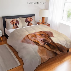 Vizsla Bedding Set, Duvet Set, Comforter Set Or Quilt Set, Vizsla Decor, Gift for Vizsla Lovers
