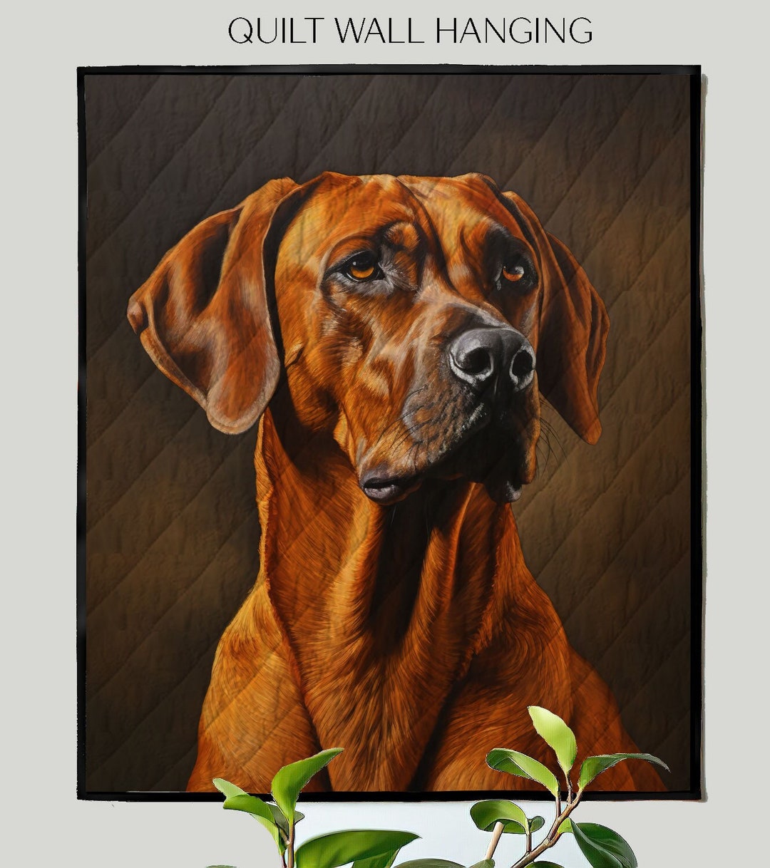 Quilled Ridgeback Rhodesian Ridgeback Quilt Wall Hanging Sherpa or Woven - Etsy