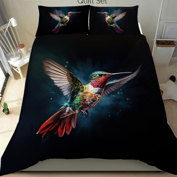 Hummingbird Quilt Etsy