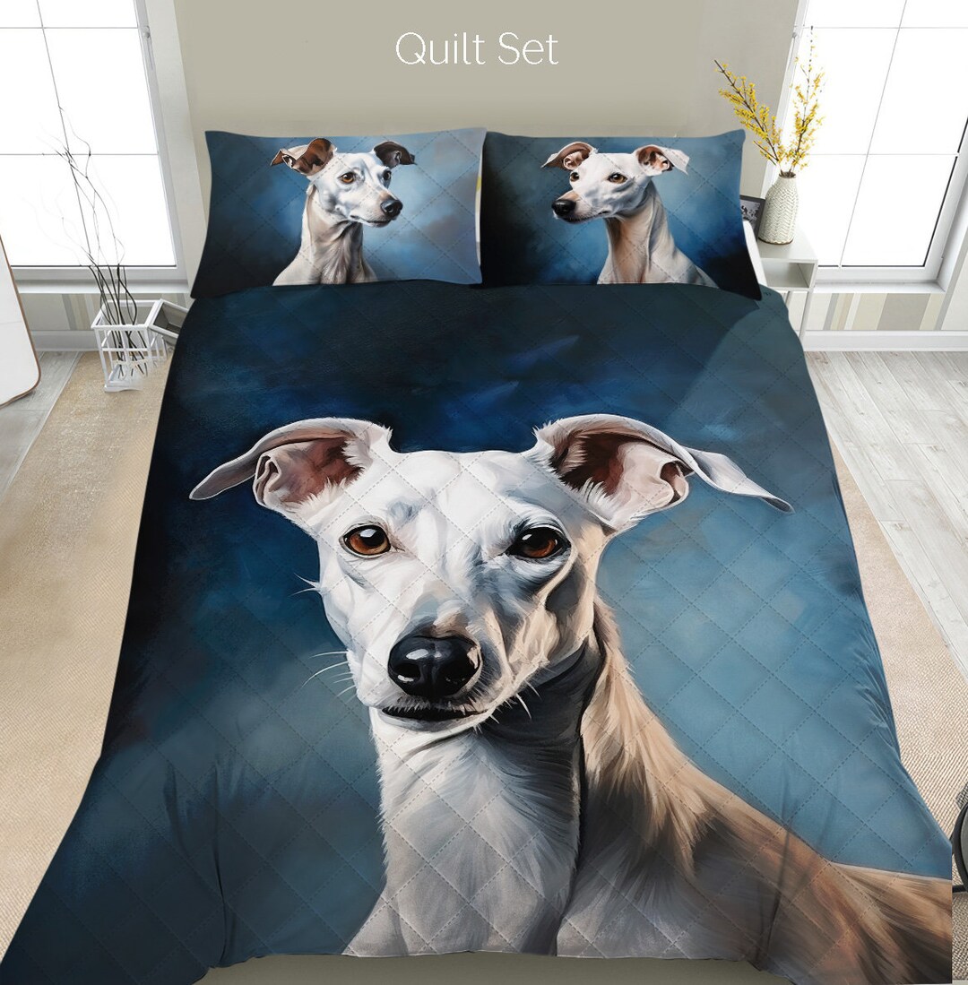 Italian Greyhound Bedding Set Duvet Set Comforter Set or Quilt Set