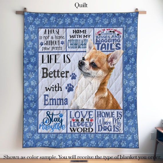 Chihuahua quilt hotsell