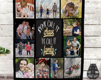Personalized Photo Quilt, Blanket or Wall Hanging, Custom Photo Blanket, Picture Blanket, Memory Quilt Photo Keepsake Gift, Memorial Gift