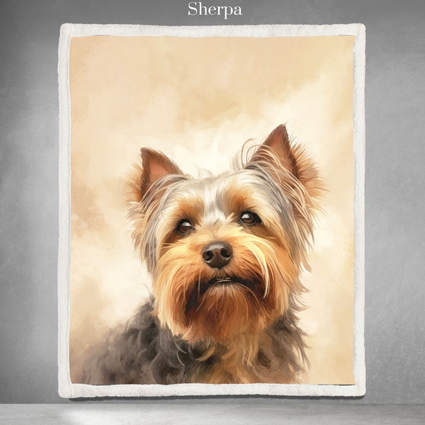 Couverture de couette ou tenture murale du Yorkshire Terrier, décoration du Yorkshire Terrier, art du yorkie, cadeau pour le yorkshire terrier amoureux maman papa