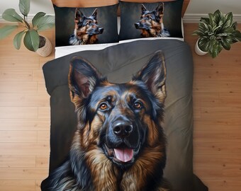 German shepherd bedding set sales