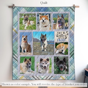 Akita Blanket Etsy