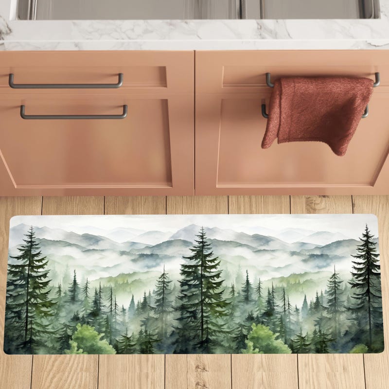 Rustic Cabin Kitchen Rugs - Etsy