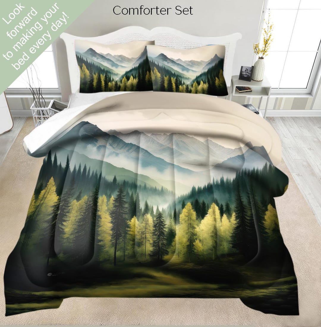 Mountain Majesty Duvet Cover Set NCU0NNT561
