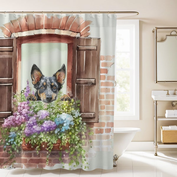 Blue Heeler Fabric Etsy