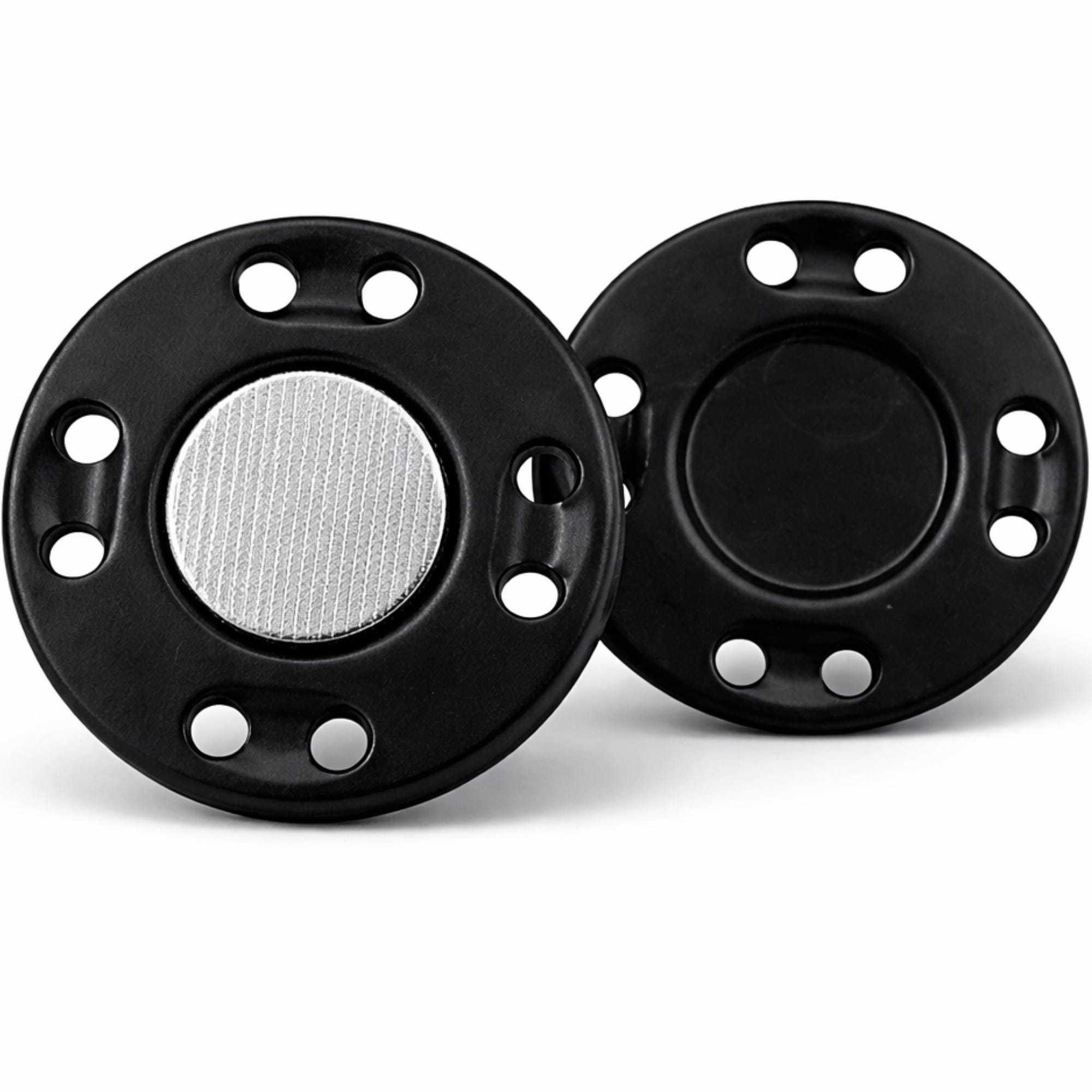 テンダーロインPIQUE SHT SNAP BUTTON BLACK M 未使用 25mm Sew-on Magnetic Snap Button – Heavy Duty Matte Black Closure