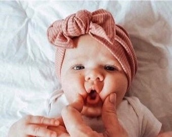 top knot bow headband