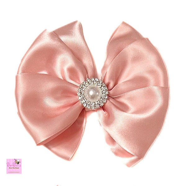 Girl Bow Clip Etsy