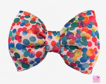 Baby Girl Party Dots Puffy Hair Bow Hoofdband Piggies Clip Swim Bows Summer Puffy Hair Bow