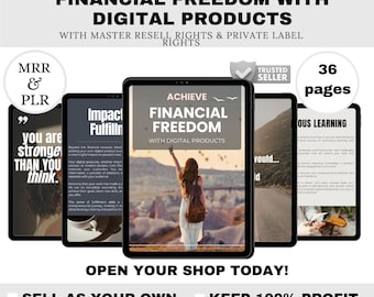 Digital Product PLR Ebook | Passive Income Guide | Canva Editable Template, Make Money Online, Side Hustle, Resell Rights