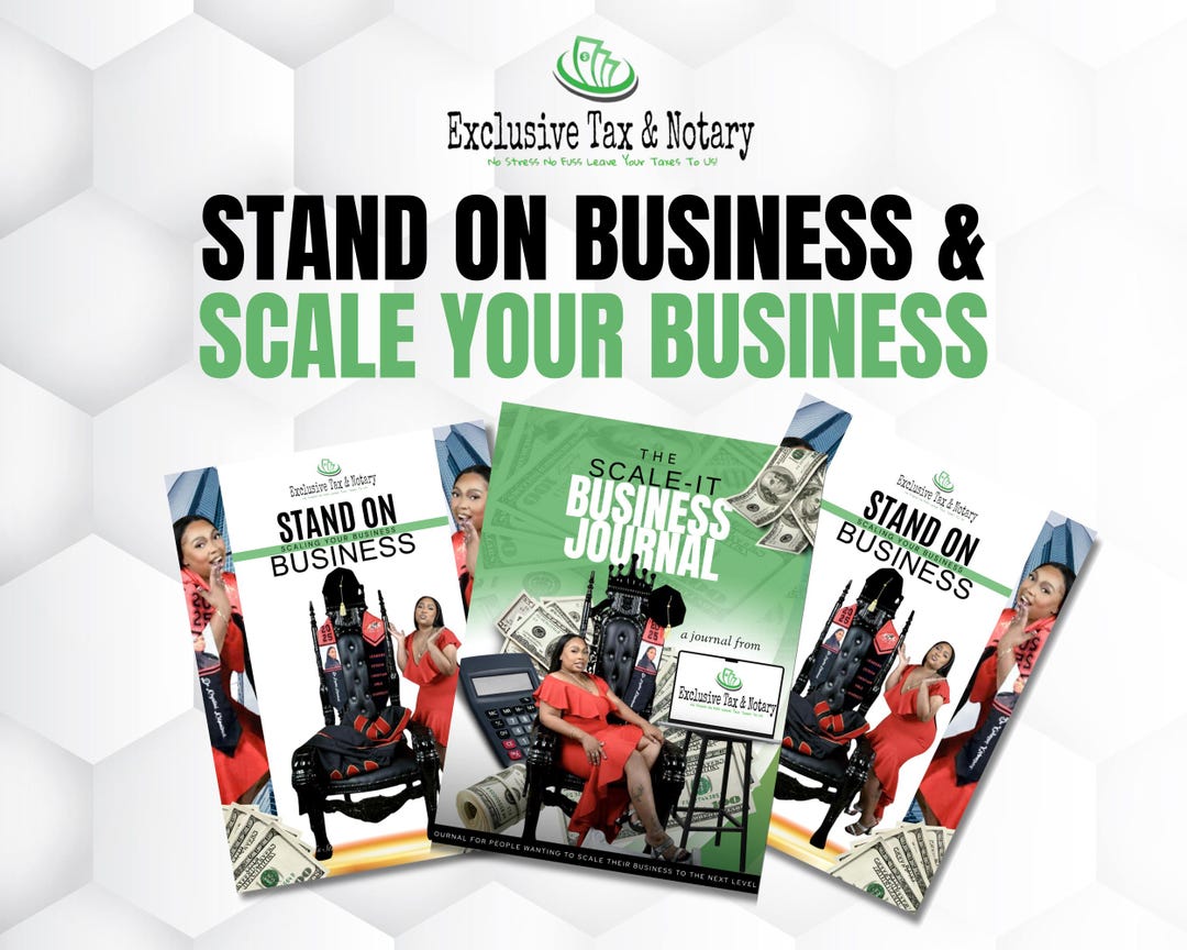 Local Business Scale Notes Stand on Business & Scale Your Business - Etsy