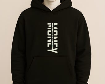 Oversized Streetwear Hoodie Money dollars Unisex Pullover Sweatshirt Texuz
