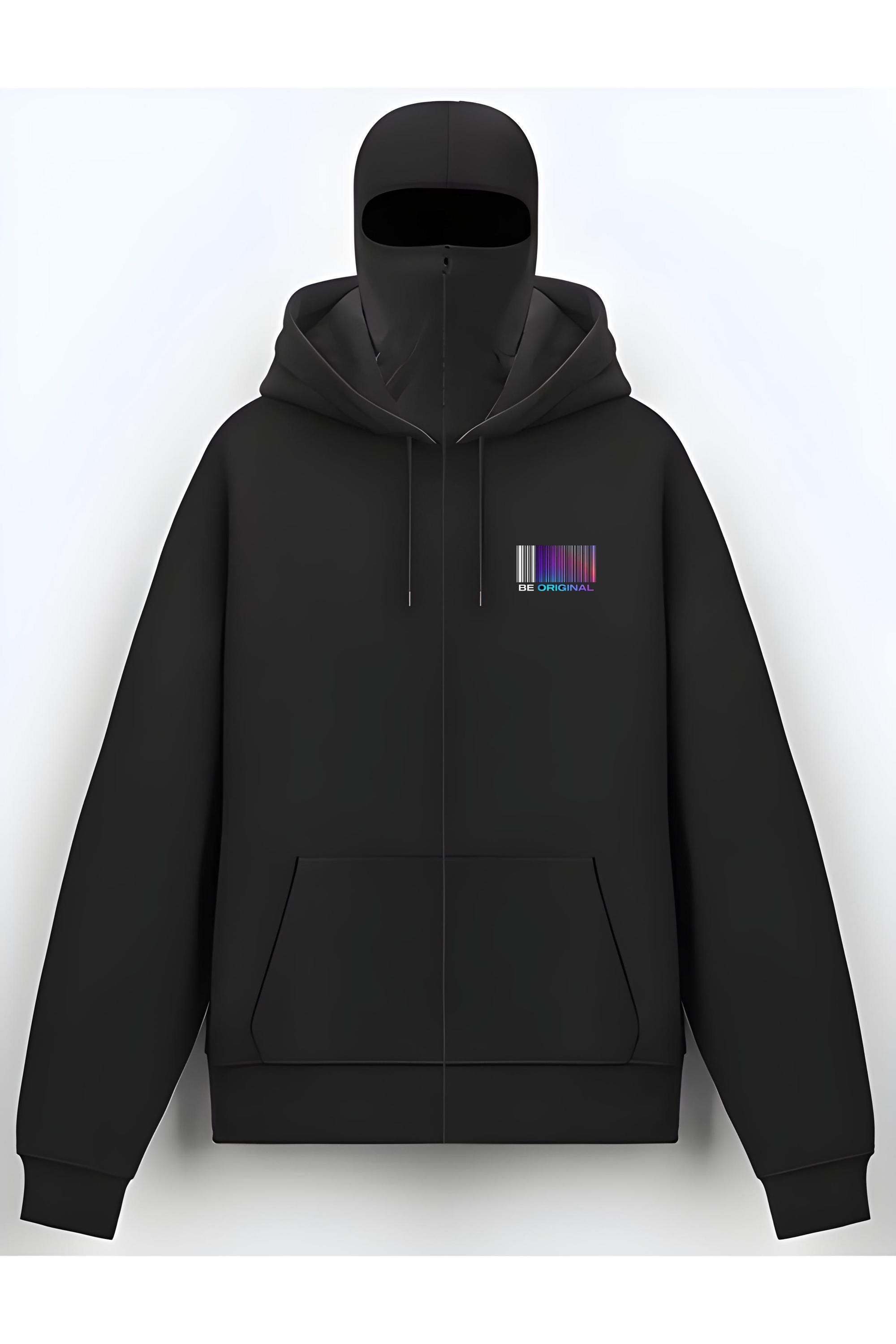 Oversized Ninja Balaclava Hoodie Original 2026 Streetwear Techwear