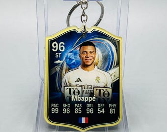 ¡Llavero acrílico de Kylian Mbappé de la FIFA EAFC!