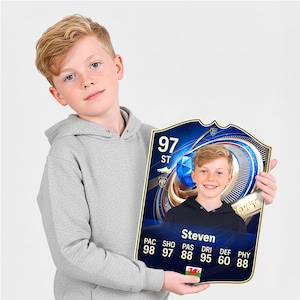 Personalised FIFA Football Card – Fully Custom 3MM Foamex Print! image 17