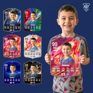 Personalised FIFA Football Card – Fully Custom 3MM Foamex Print! image 1