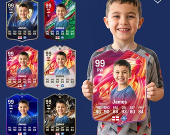 Personalised FIFA Football Card – Fully Custom 3MM Foamex Print!
