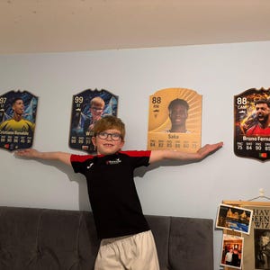 Personalised FIFA Football Card – Fully Custom 3MM Foamex Print! image 5