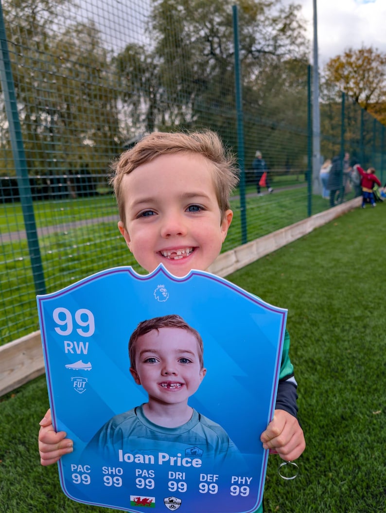 Personalised FIFA Football Card – Fully Custom 3MM Foamex Print! image 8