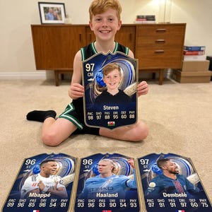 Personalised FIFA Football Card – Fully Custom 3MM Foamex Print! image 12