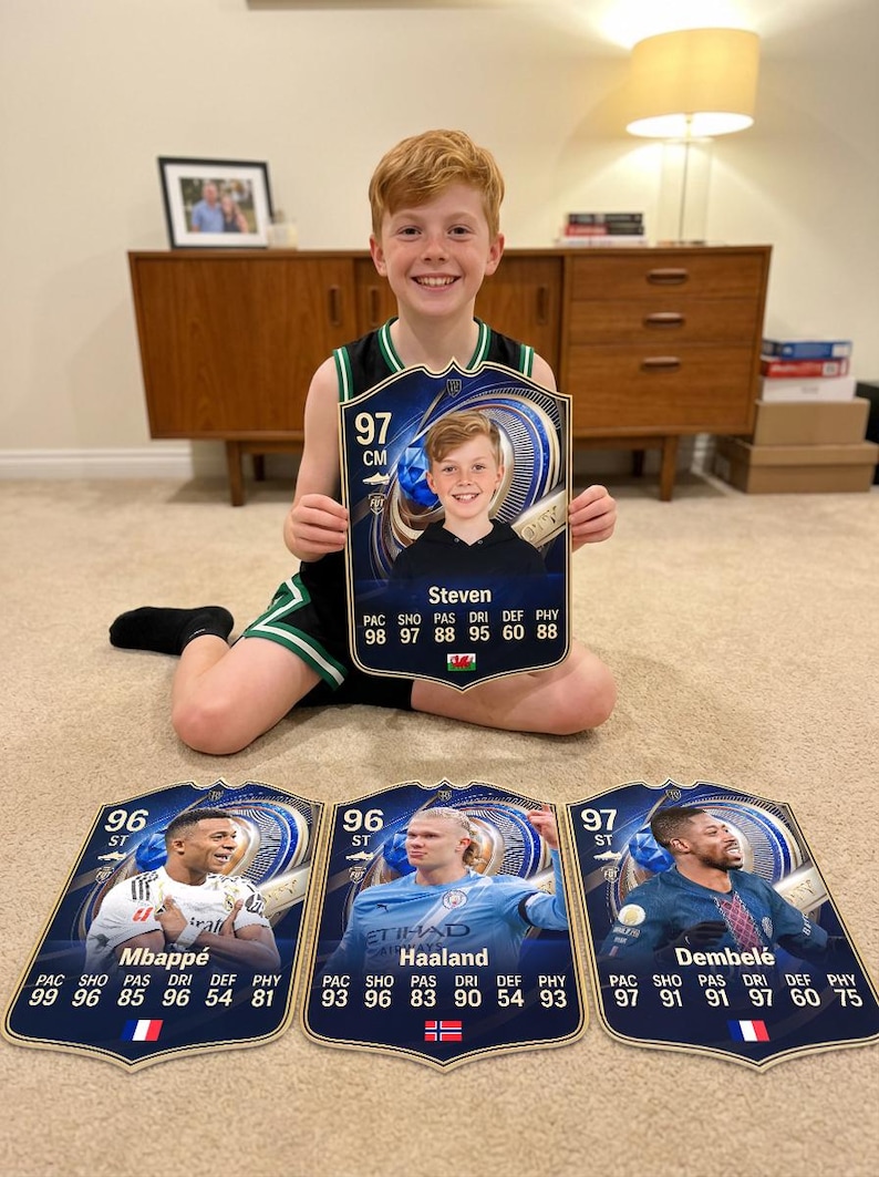 Personalised FIFA Football Card – Fully Custom 3MM Foamex Print! image 12