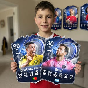 EA FC FIFA Cards - Any Player - Any Version - Printed on 3MM Foamex!